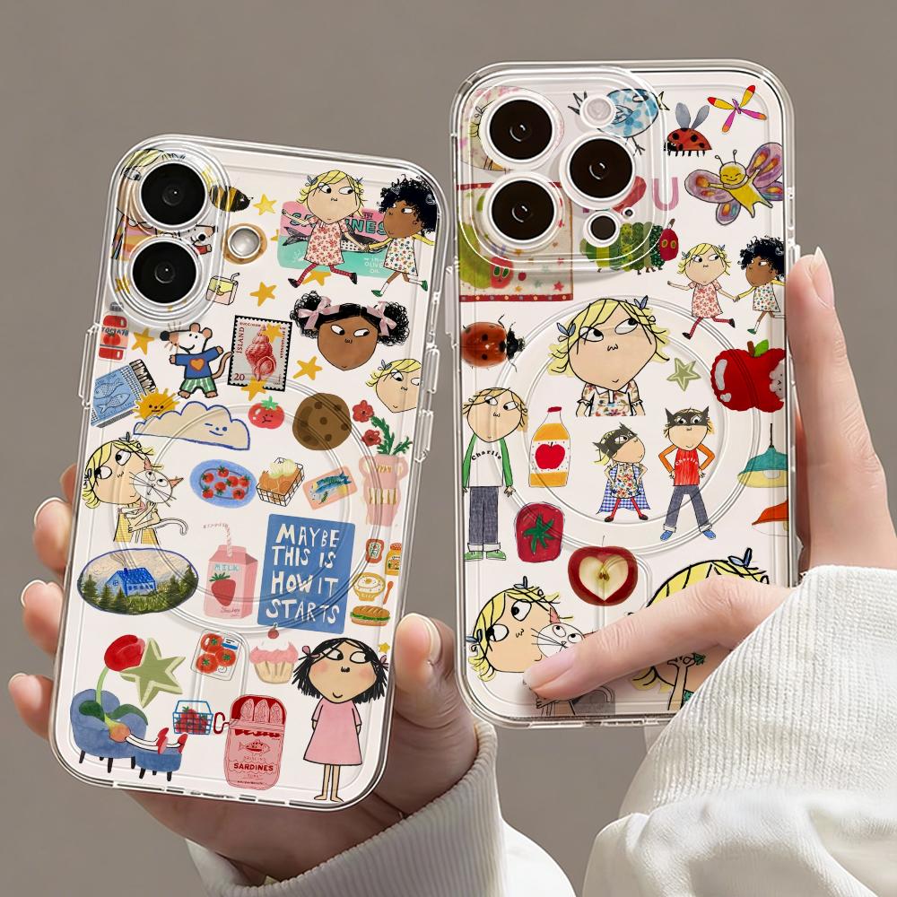 Computer Case - Cartoon C-Charlie And Lola Phone Case