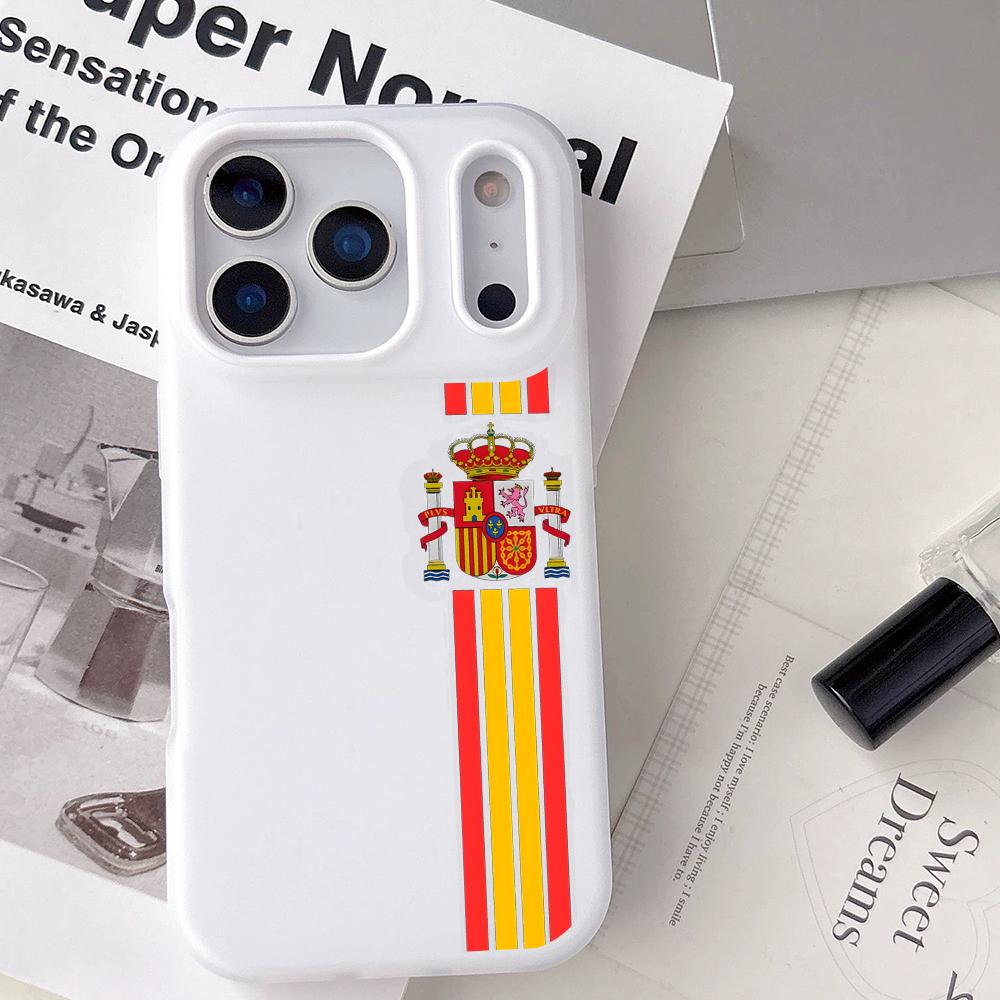 Mini Pc Case - Spain LOGO Espana Red Yellow Line