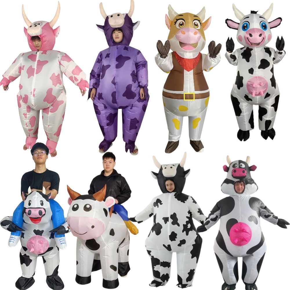 Case Fans - Halloween Bull Shaped Inflatable Suitable Adult
