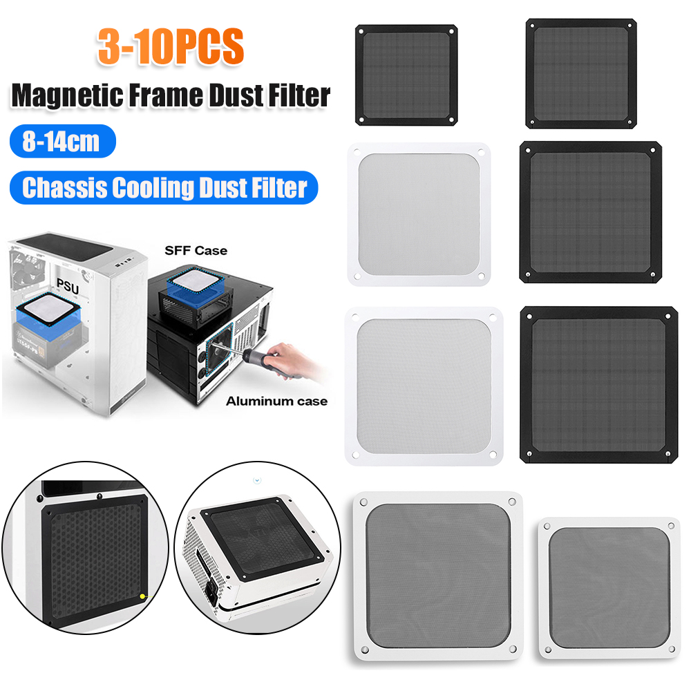 Dust Filter Pc - 8-14cm PC Computer Case Cooling Fan