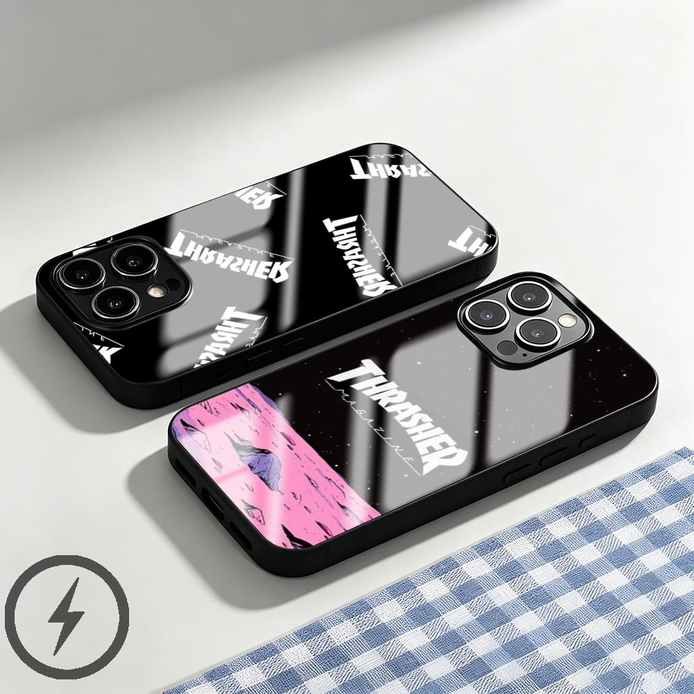 Mini Pc Case - Brand THRASHER Phone Case For iPhone
