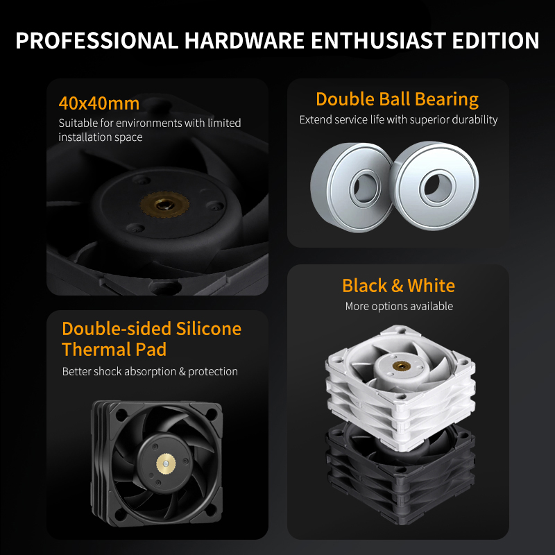 UPSIREN UL-4020 4cm Cooling Fa - Case Fan Controller recension och pris