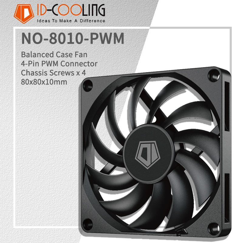 ID-COOLING NO-8010-PWM 80MM PC - Case Fan Controller recension och pris