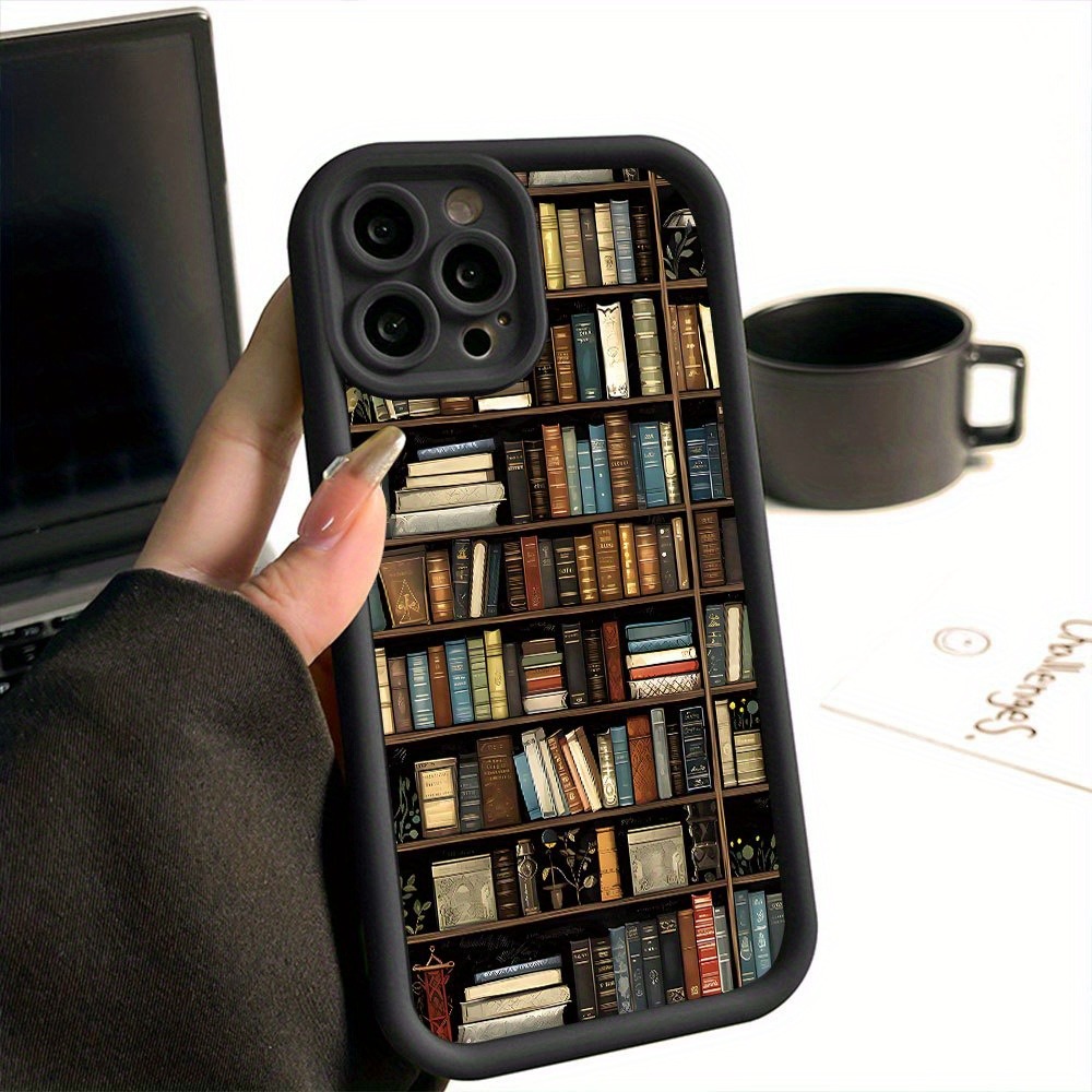 Book Shelf Creative Pattern Ph - Computer Case recension och pris