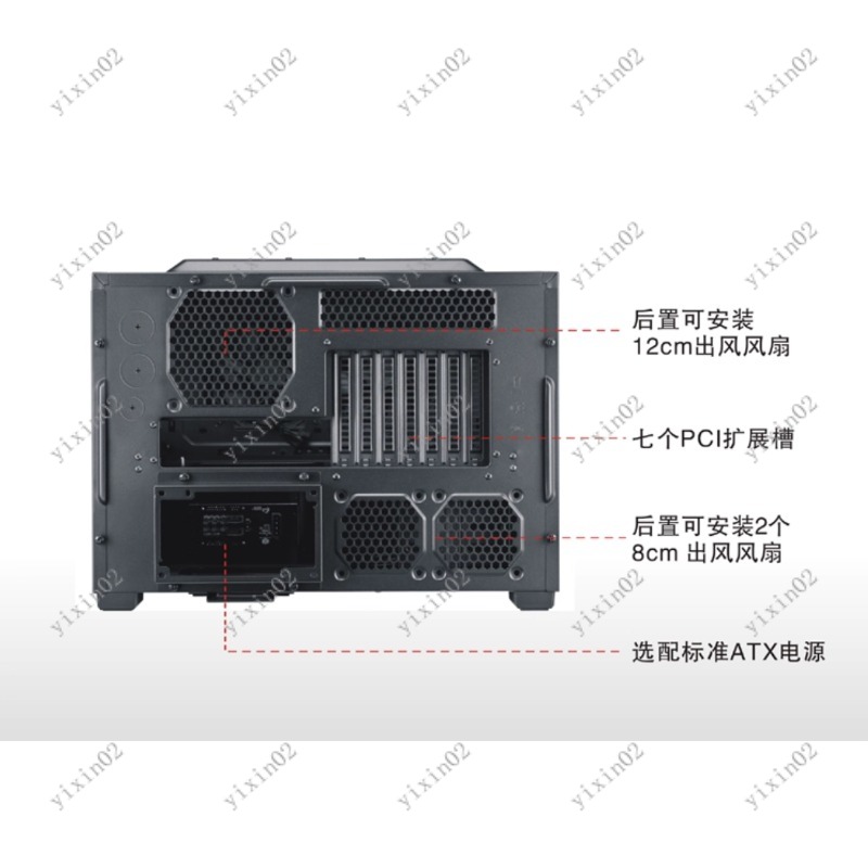 ATX Motherboard Computer Case  - Pc Chassis recension och pris