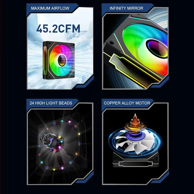 PRISM 4 PRO 120mm PWM ARGB Cas - Pc Chassis recension och pris
