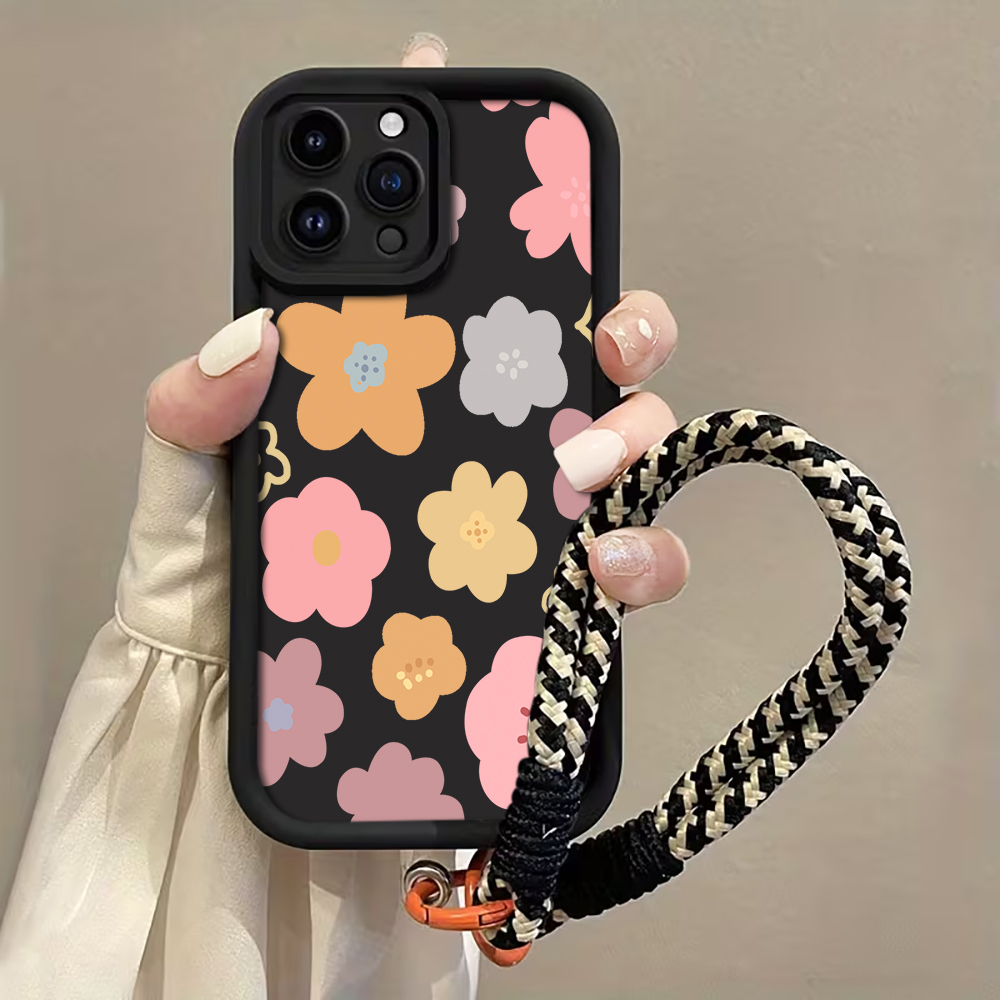 Macaron Flowers Strap Rope Pho - Matte Pc Case recension och pris