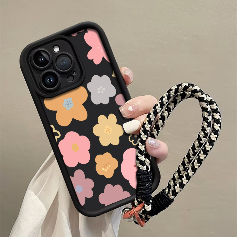 Macaron Flowers Strap Rope Pho - Matte Pc Case recension och pris