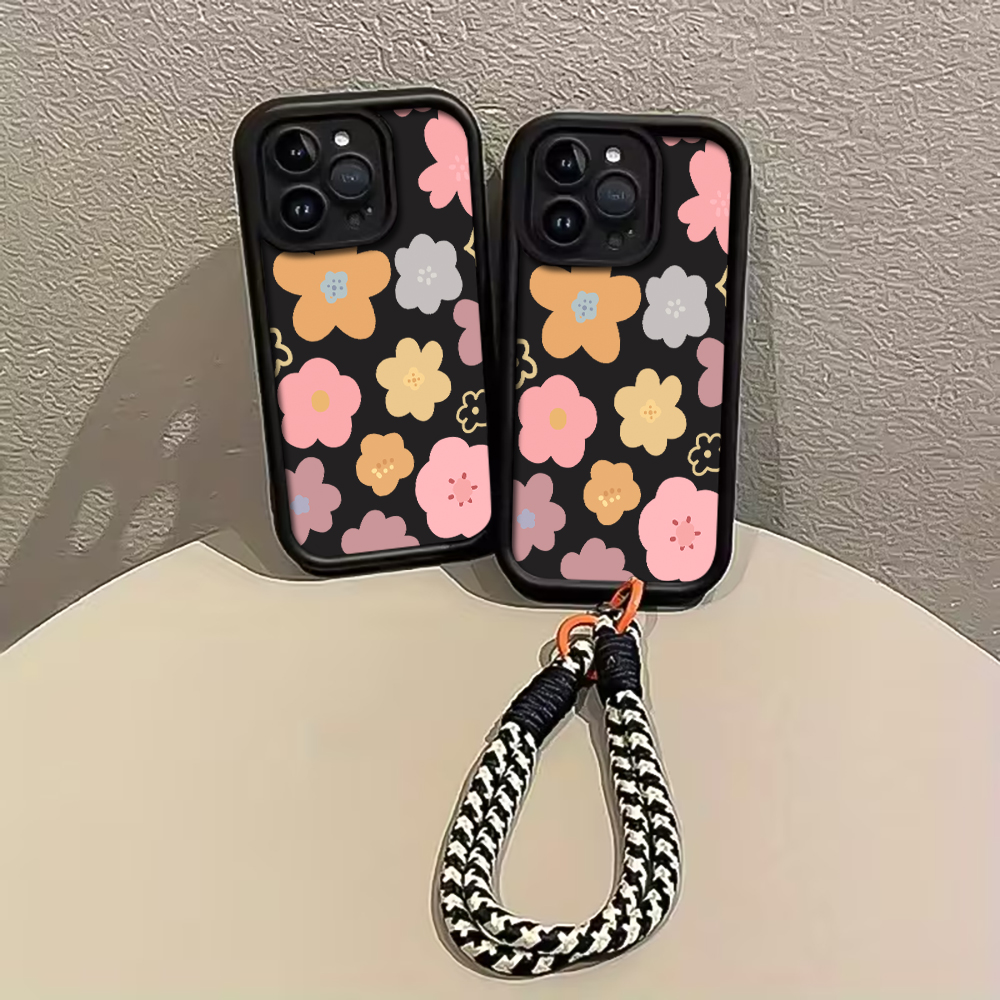 Macaron Flowers Strap Rope Pho - Matte Pc Case recension och pris
