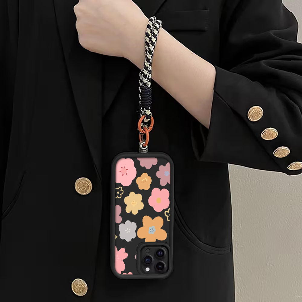 Macaron Flowers Strap Rope Pho - Matte Pc Case recension och pris