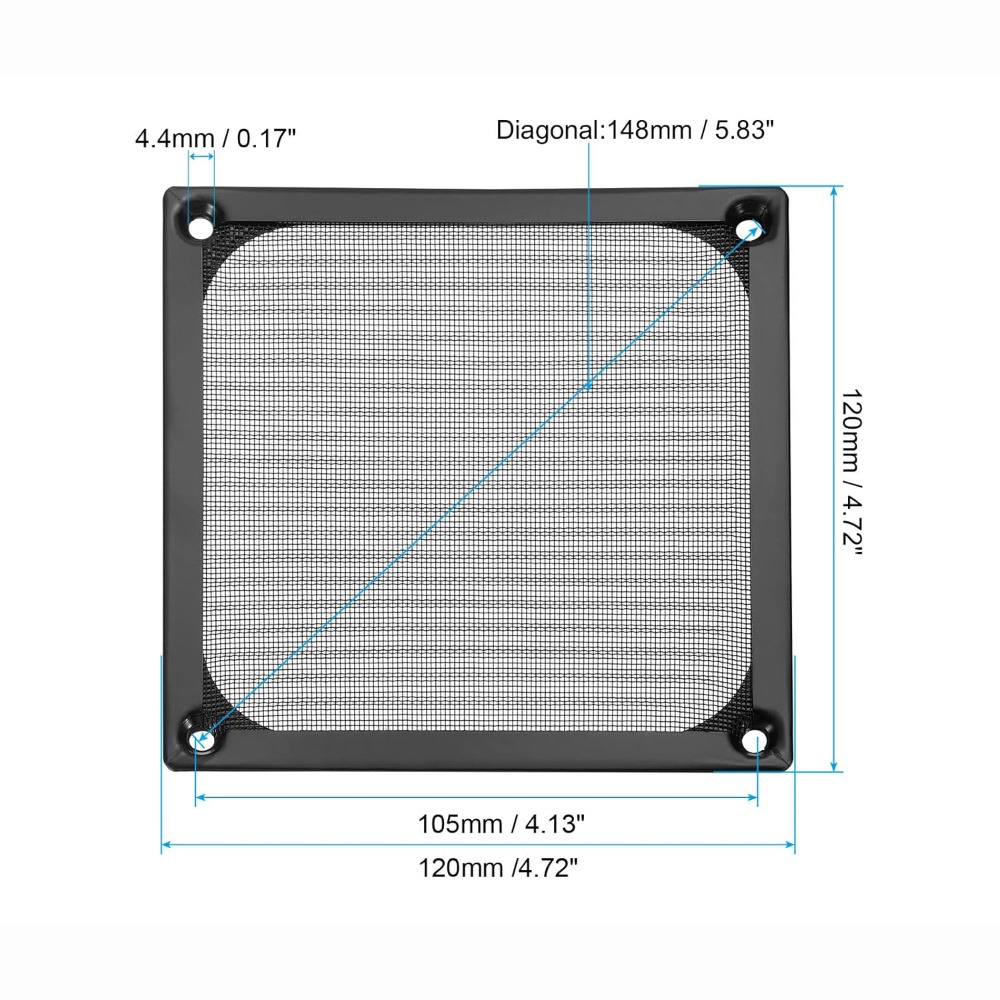 Mesh Cover Anti Rust Computer  - Dust Filter Pc recension och pris