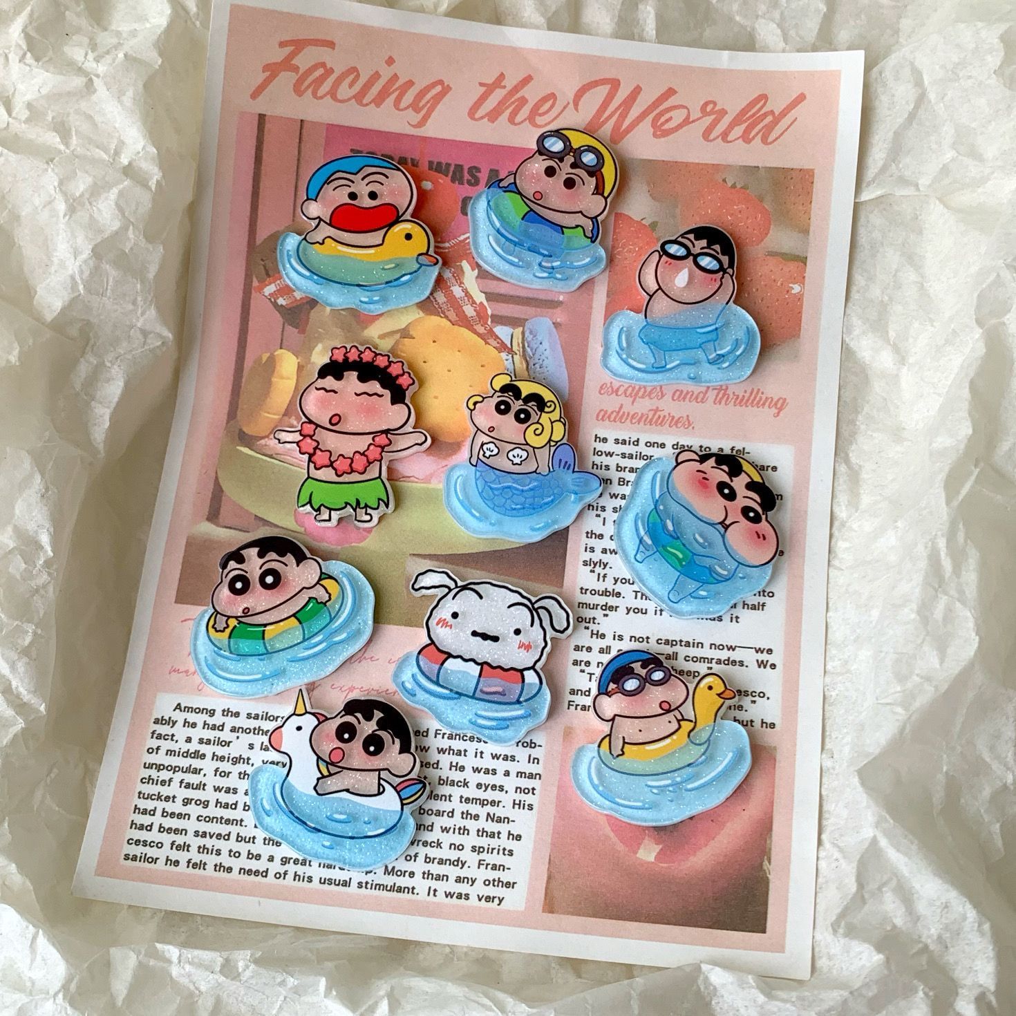 Crayon Shin-chan resin accesso - Case Fans recension och pris