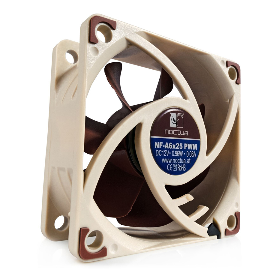 Noctua NF-A6x25 Case Fan 60mm  - Case Fan Controller recension och pris