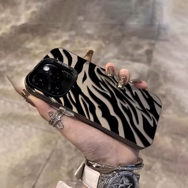 Zebra Pattern Black Advanced I - Mini Pc Case recension och pris