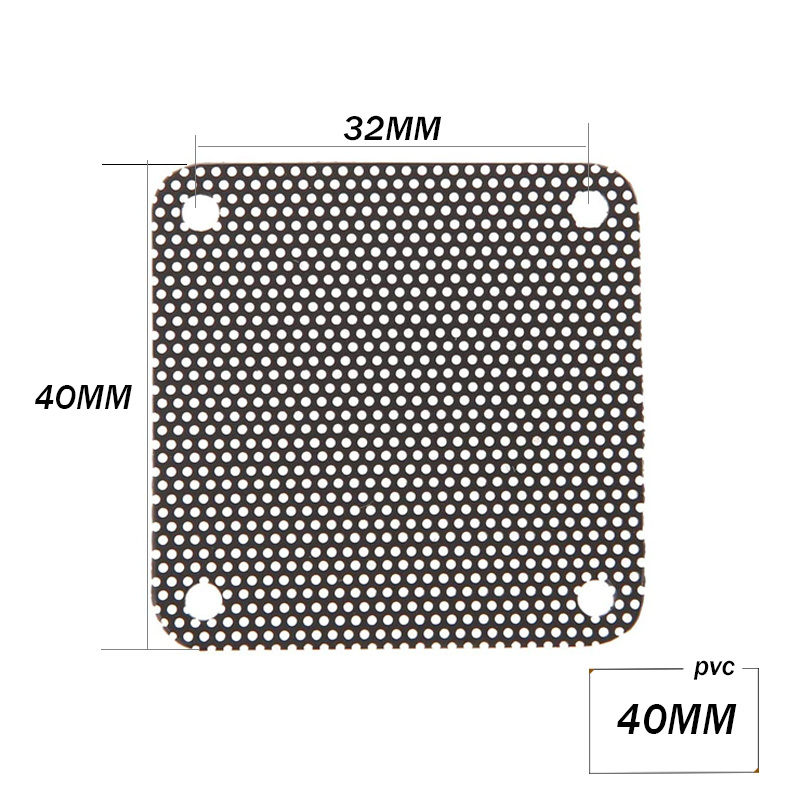 100Pcs YOUNUON 40mm Fan Filter - Dust Filter Pc recension och pris