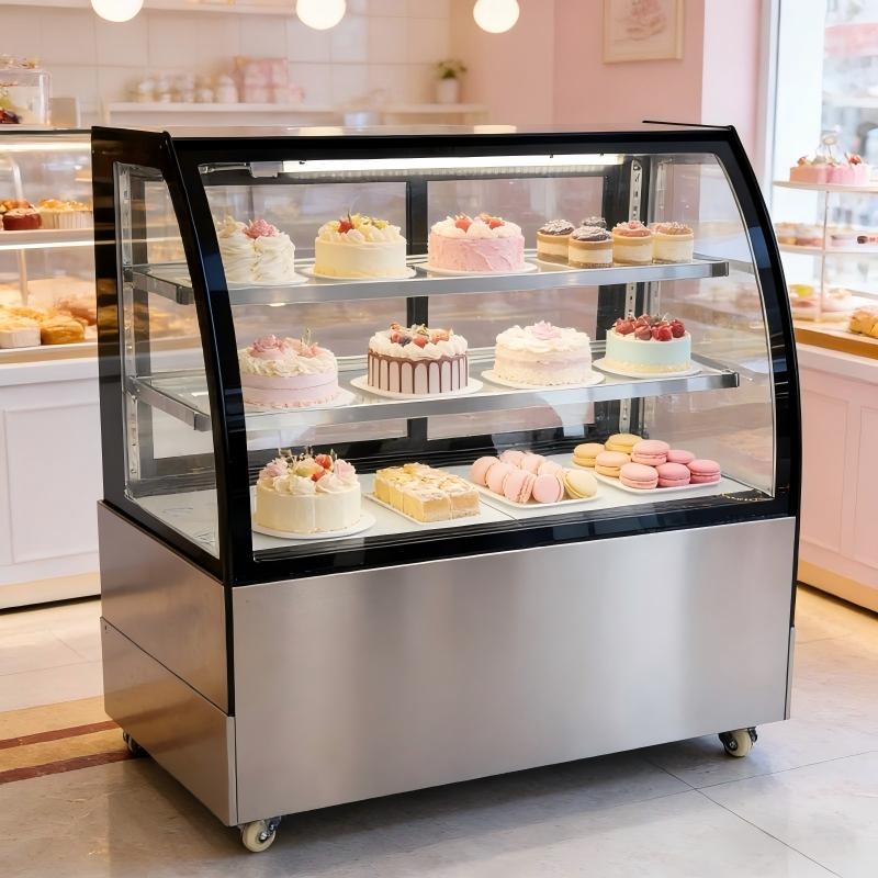 2 Tier Commercial Cake Display - Case Fans recension och pris