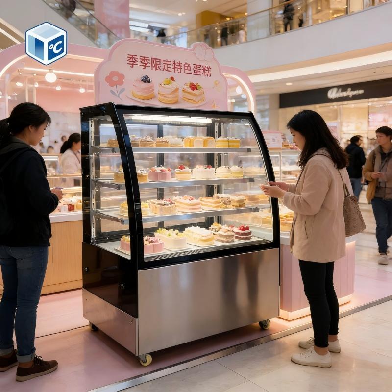 2 Tier Commercial Cake Display - Case Fans recension och pris