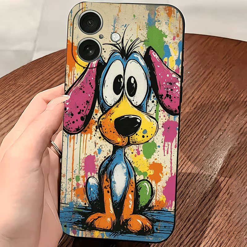 Graffiti Colored Puppy TPU Pho - Mini Pc Case recension och pris