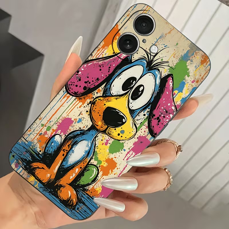 Graffiti Colored Puppy TPU Pho - Mini Pc Case recension och pris