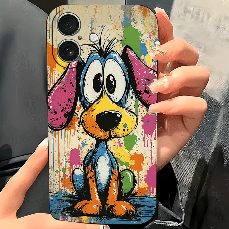 Graffiti Colored Puppy TPU Pho - Mini Pc Case recension och pris