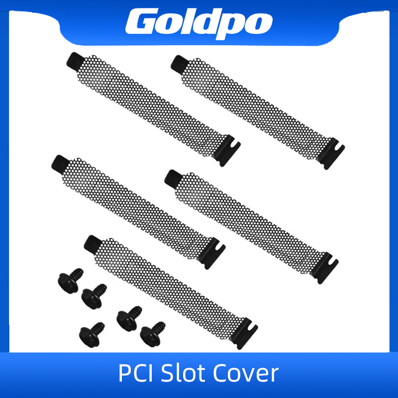 5PCS PCI Slot Cover Filter Bla - Dust Filter Pc recension och pris