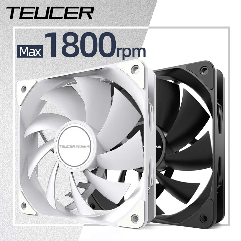 Teucer 12cm Chassis Fan PWM Co - Case Fan Controller recension och pris