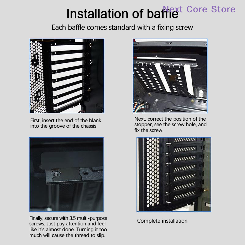 [NC]5Pcs Computer Host Chassis - Dust Filter Pc recension och pris