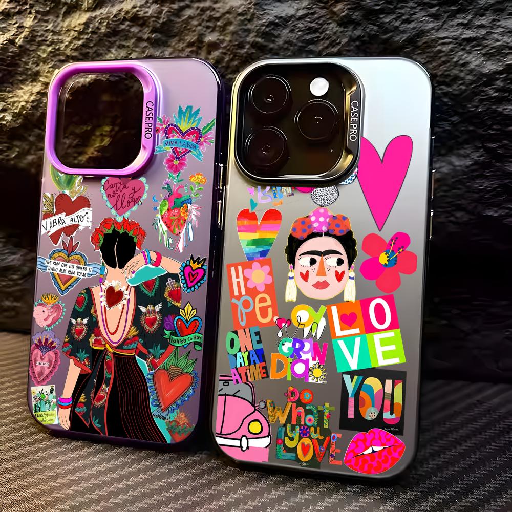 F-frida Kahlo Design Phone Cas - Matte Pc Case recension och pris