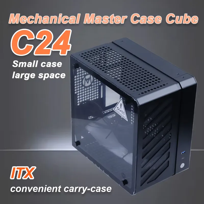 C24 Sugar Cube Air&TypeC Versi - Pc Chassis recension och pris
