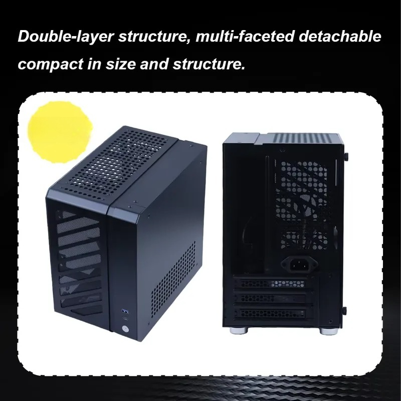 C24 Sugar Cube Air&TypeC Versi - Pc Chassis recension och pris