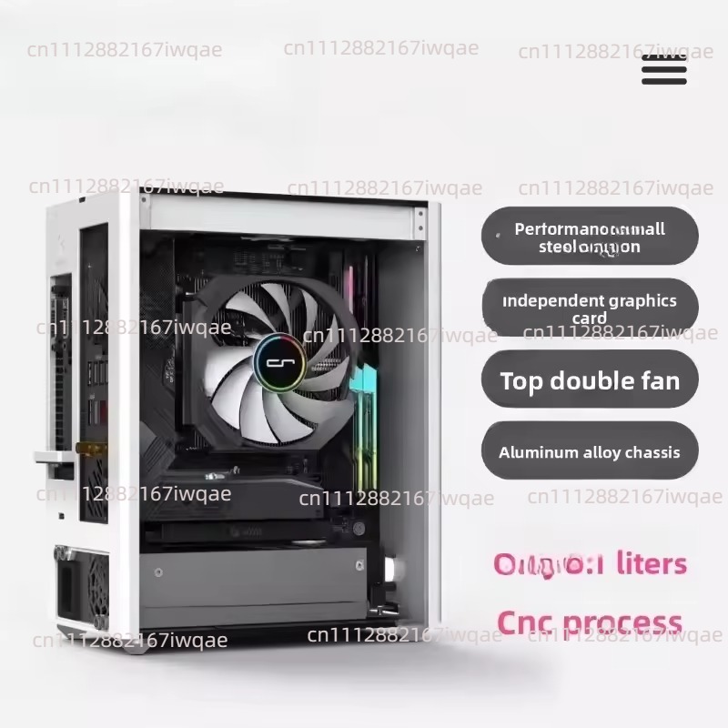 K2S K39 Ghost S1 Mini CNC Chas - Pc Chassis recension och pris