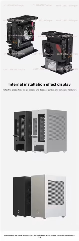 K2S K39 Ghost S1 Mini CNC Chas - Pc Chassis recension och pris
