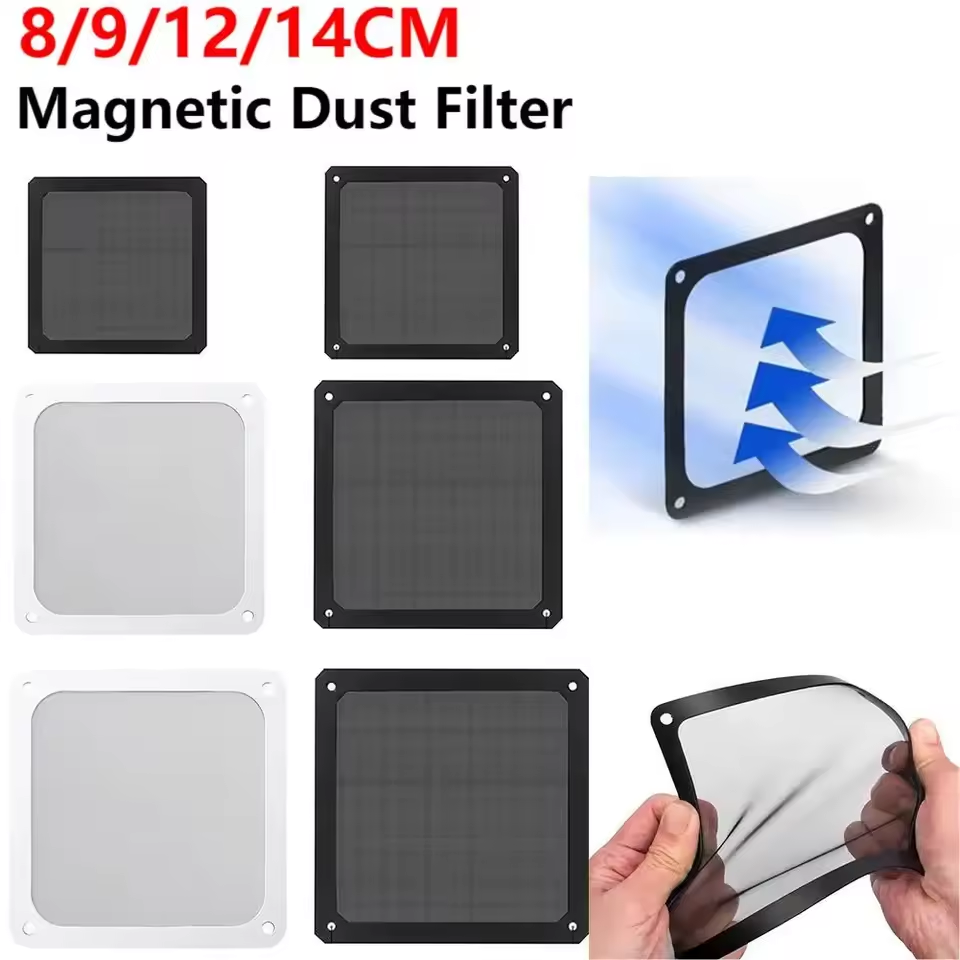 80mm 90mm 120mm 140mm PC Chass - Dust Filter Pc recension och pris